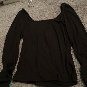 Rory Gilmore basic black long sleeve